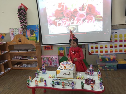 chúc mừng sinh nhật cô công chúa Hương Giang